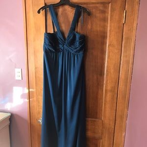 Stunning royal blue BCBG floor length dress
